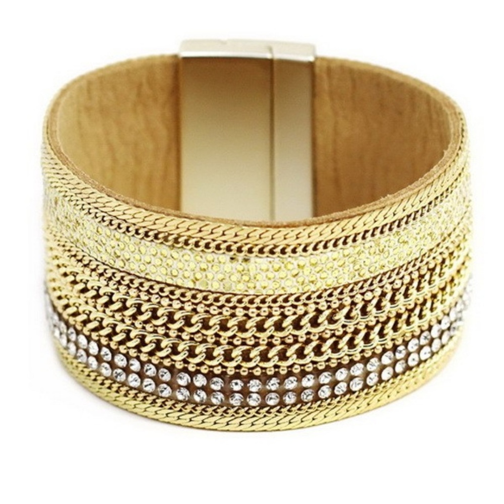 Multi Chain Magnetic Bracelet Size 7